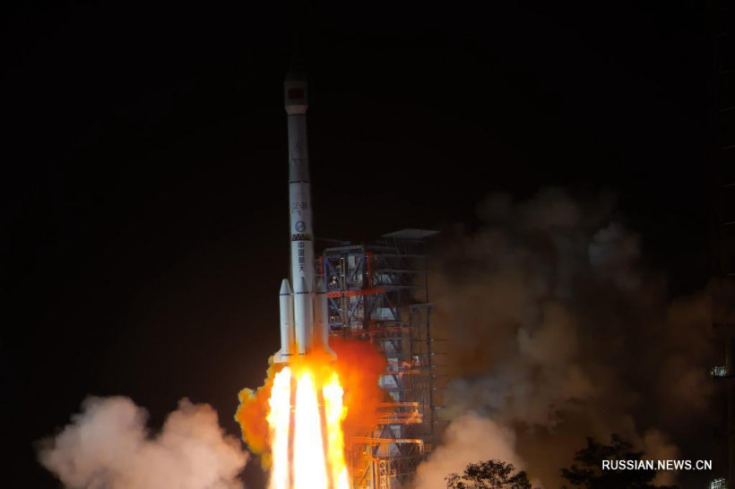 Китай запустил в космос новый экспериментальный спутник связи