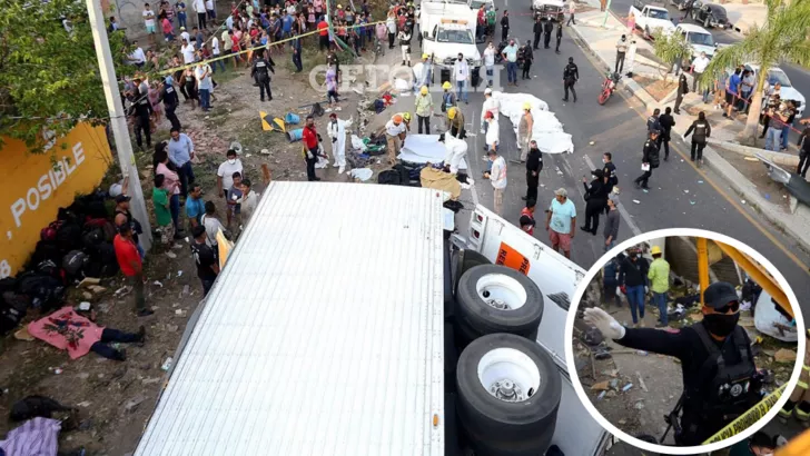 В Мексике разбился грузовик с мигрантами – погибли полсотни человек (фото, видео)