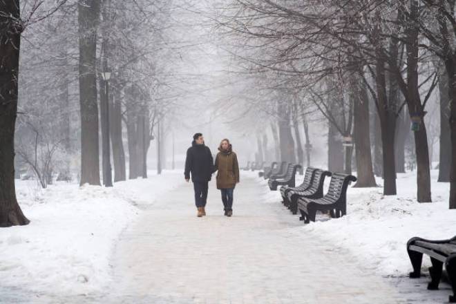 Погода в Киеве 27 декабря: пасмурно, днем до -5 °С