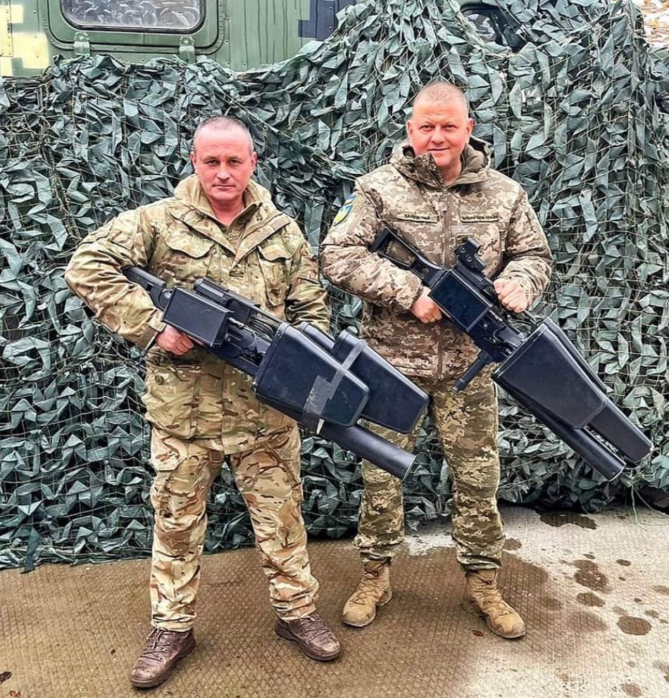 ​Главком ВСУ Залужный засветился с антидронными пушками для ВСУ: "Больше чем фото"