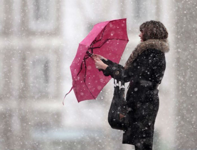 В Киеве 3 декабря ожидается мокрый снег с дождем