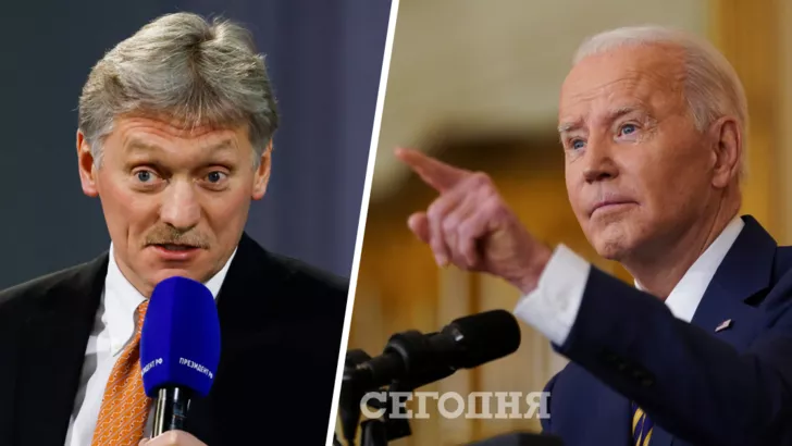 В Кремле ответили на угрозы Байдена отомстить за Украину