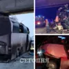 В России автобус врезался в опору моста, много погибших и пострадавших (фото, видео)