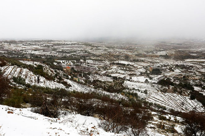 Сильный снегопад на Ближнем Востоке: уничтожены дома сотен сирийских беженцев