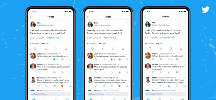 Twitter запускает глобальное тестирование кнопки «против»