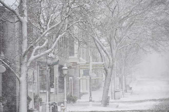 На США надвигается новый зимний шторм с небывалыми снегопадами