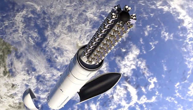 SpaceX запустила на орбиту почти полсотни спутников Starlink