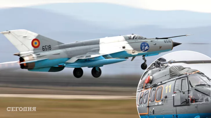 В Румынии над Черным морем исчез самолет МиГ-21: вертолет, полетевший на поиски, разбился
