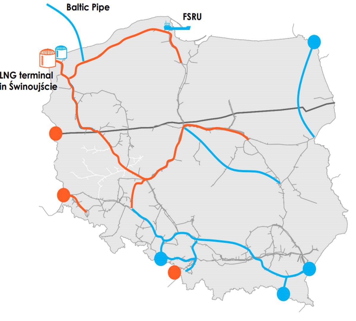 ​Польша планирует открыть второе хранилище СПГ и помочь другим странам отказаться от российского газа