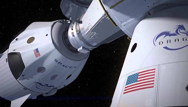Космический «грузовик» Dragon доставил на орбиту оборудование для лаборатории