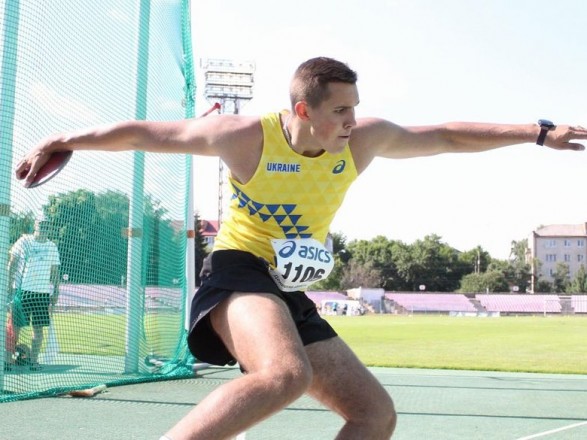 17-летний украинец с рекордом стал чемпионом Европы U18 в метании диска