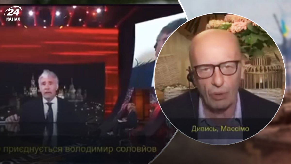 Итальянский журналист Алесандро Салюсти назвал Кремль "Полным говна", а Соловьева "гавнюком"