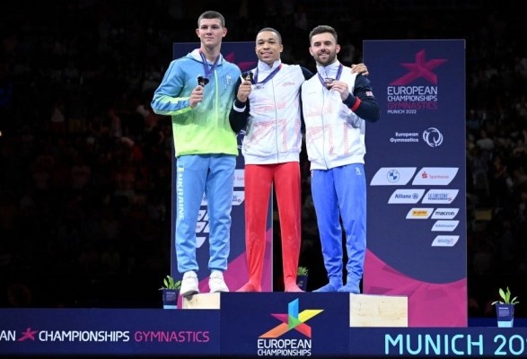 Украинский гимнаст Илья Ковтун стал вице-чемпионом на чемпионате Европы 2022