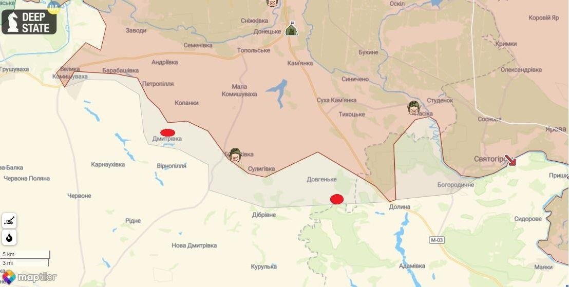 Битва за Донетчину: в Генштабе подтвердили отход ВСУ с двух позиций под Бахмутом и Авдеевкой