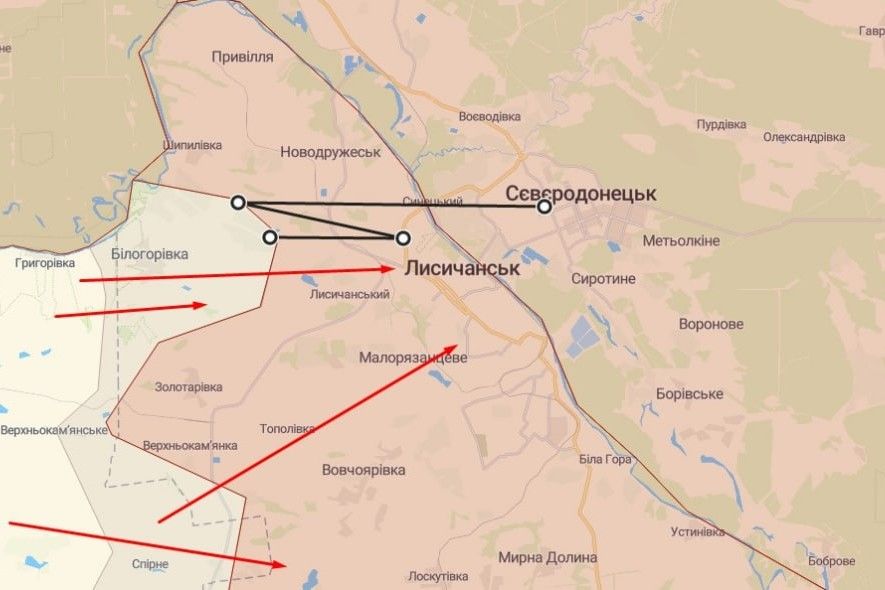 Армия РФ потеряла Белогоровку и полный контроль над Луганщиной – ВСУ уже возле Лисичанска