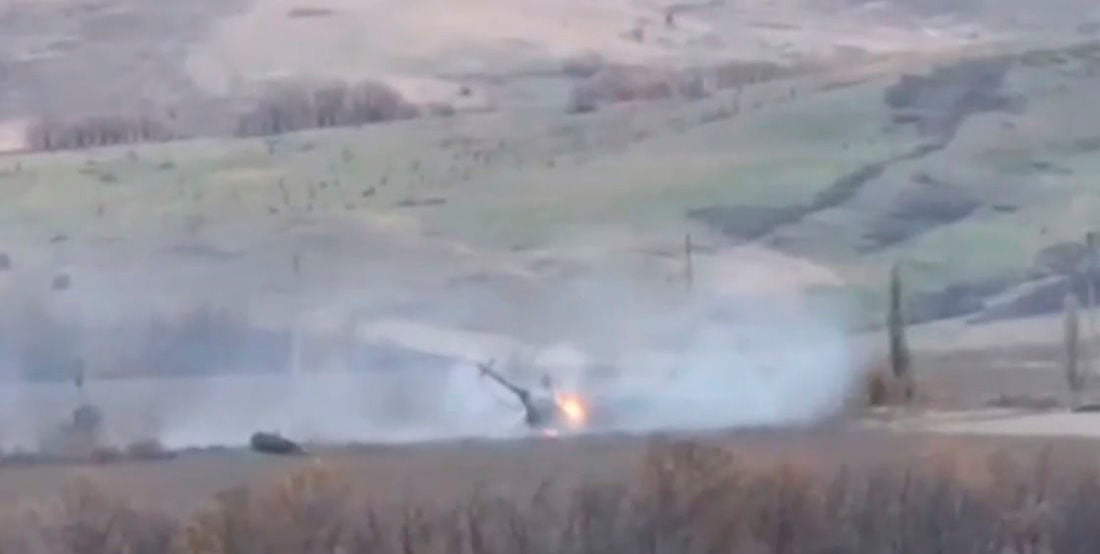 ВСУ на Донбассе сбили Ми-8 с офицерами армии РФ – из 18 выжил только один
