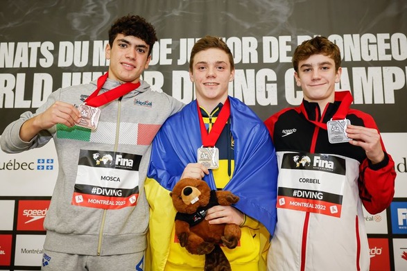 Украинец выиграл чемпионат мира по прыжкам в воду среди юниоров