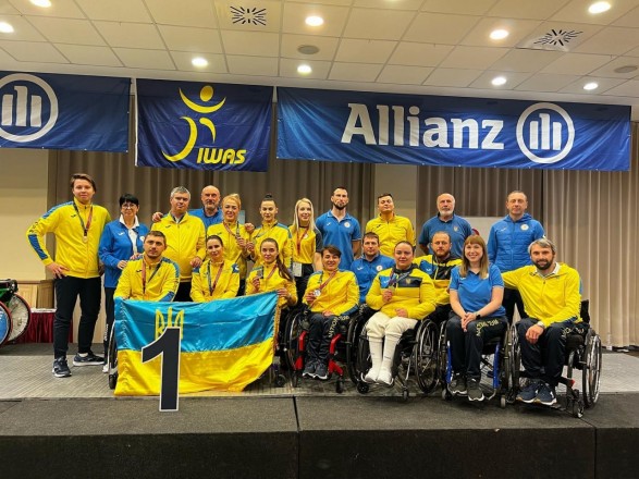 Украинские парафехтовальщики получили 9 наград Кубка мира в Венгрии