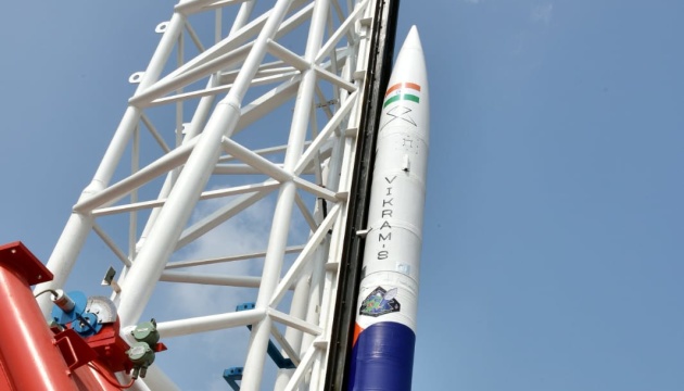 В Индии запустили первую частную ракету Vikram-S