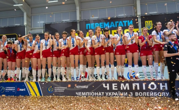 "Прометей" стал чемпионом Украины по волейболу