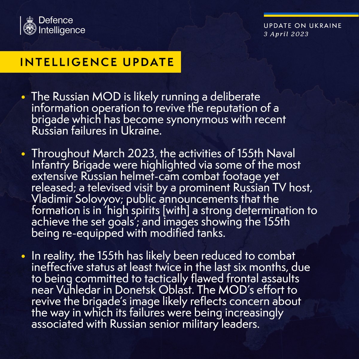 ​В МО РФ пытаются возродить имидж 155-й бригады: британская разведка озвучила причину