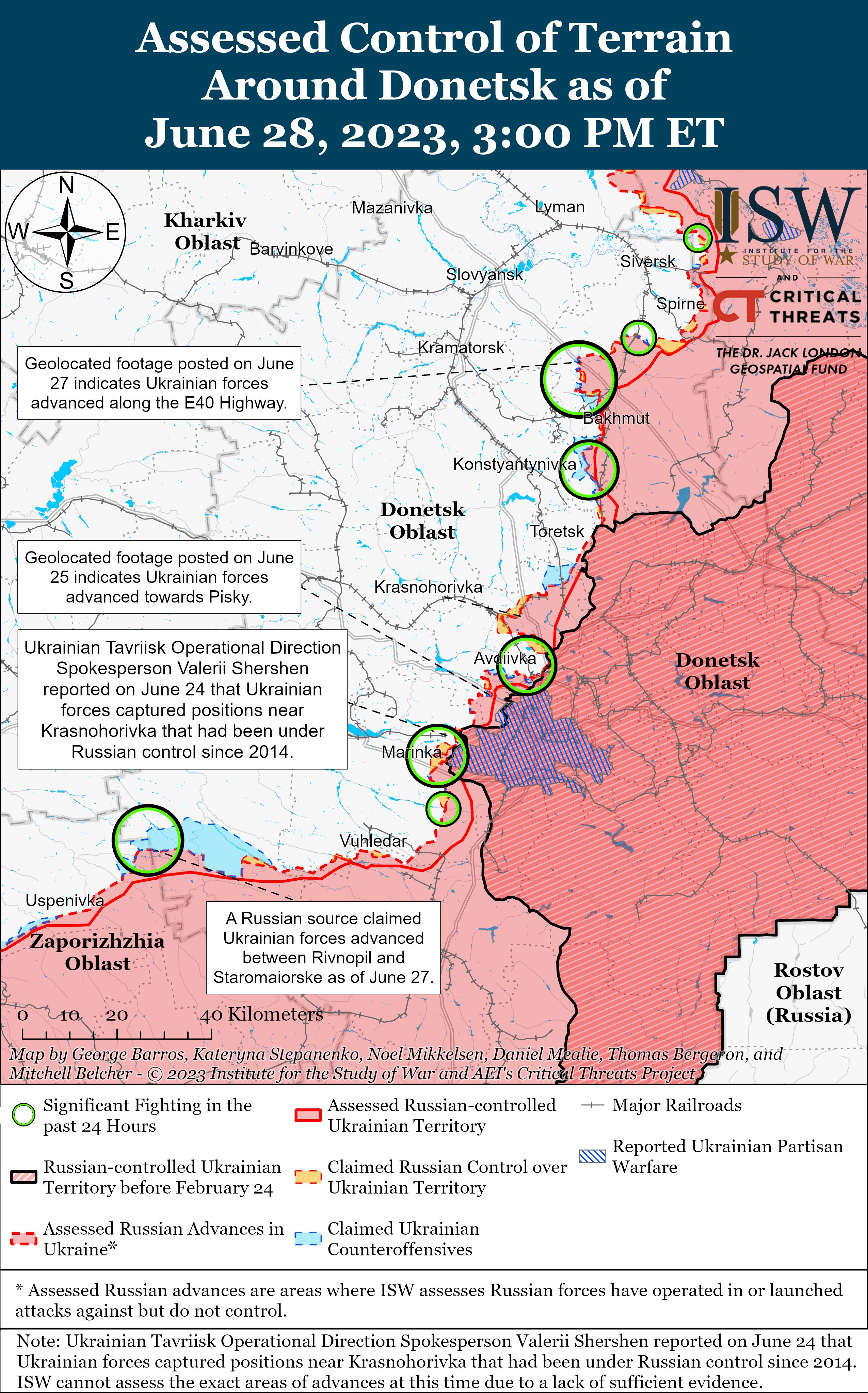 ​Часть оккупантов под Клещеевкой сдалась в плен: в ВСУ и ISW озвучили картину боев на Донбассе