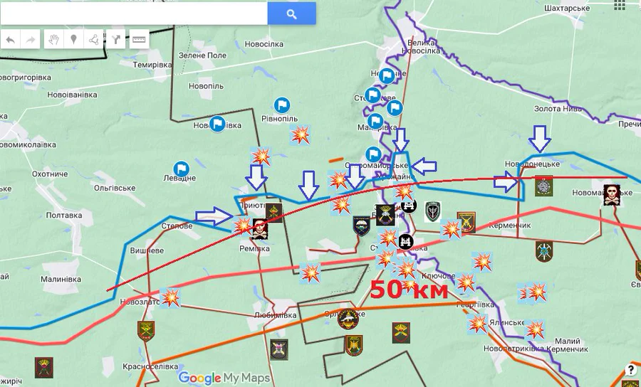 ВСУ начали операцию на Бердянском направлении фронта на участке в более 50 км – СМИ