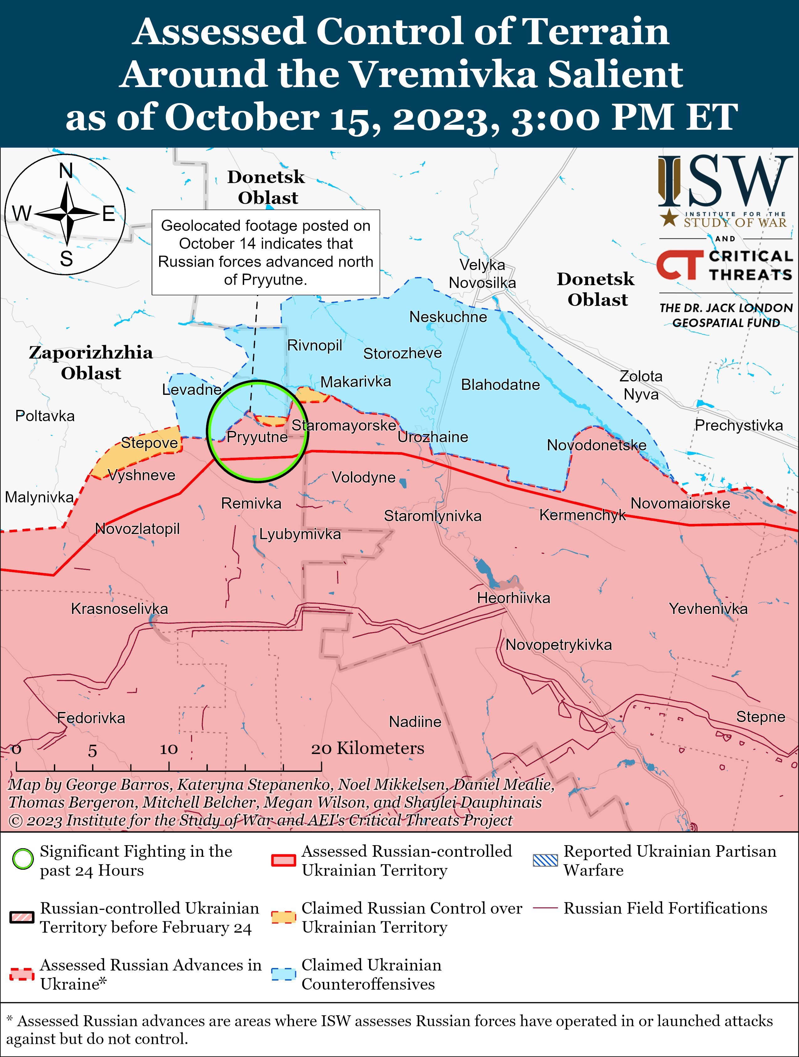 ​Север Новопрокоповки в "серой зоне" – в ISW о боях на Запорожском направлении