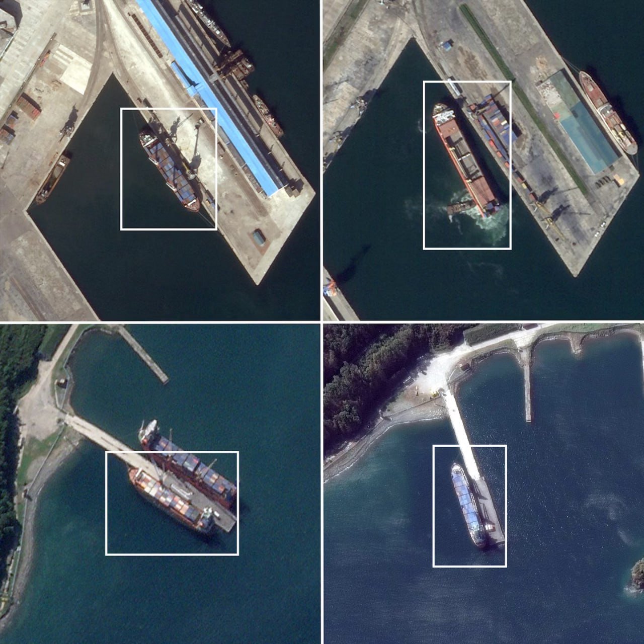 Северная Корея морем отправляет корабли с оружием в Россию: новые спутниковые фото