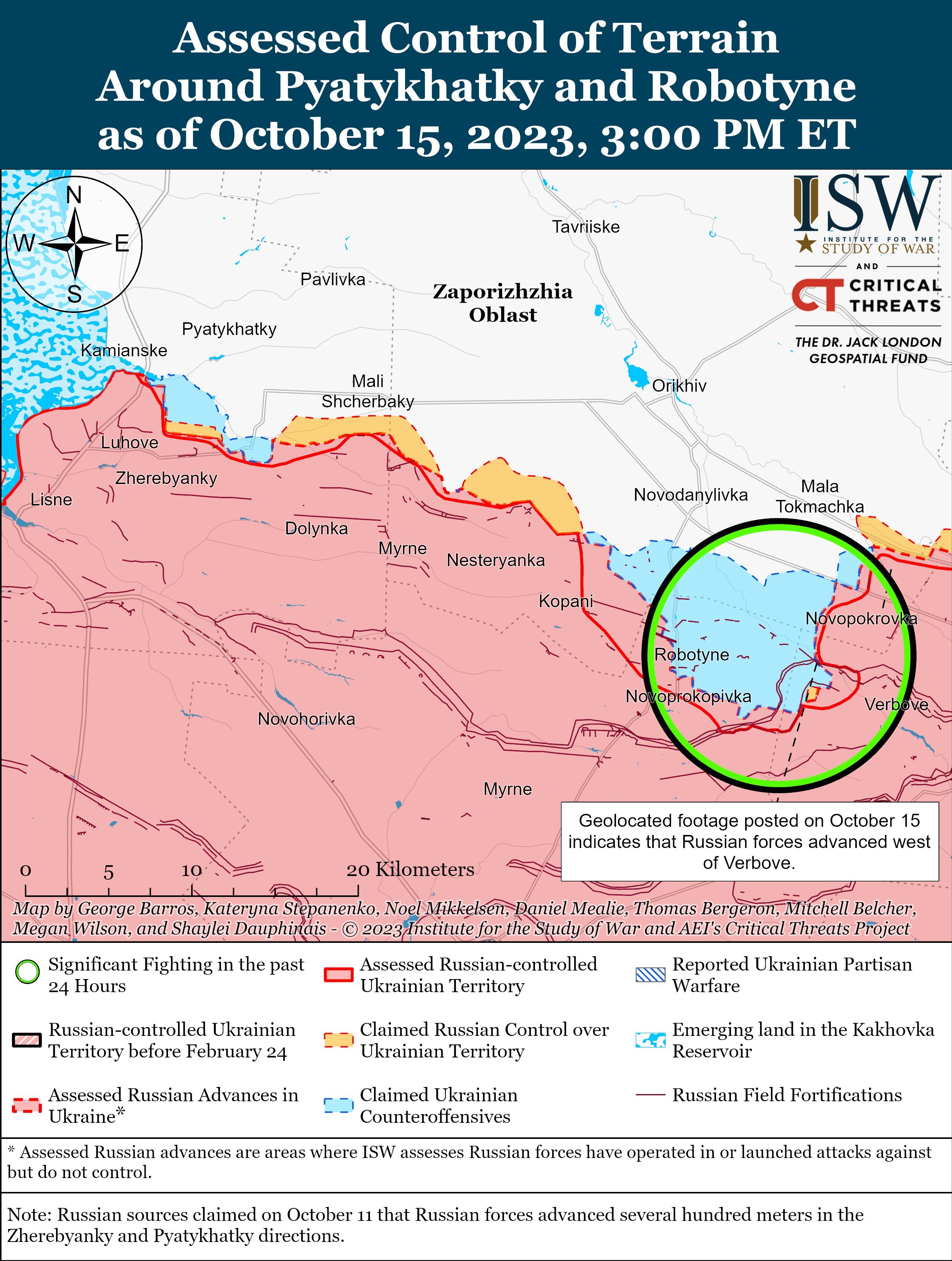 ​Север Новопрокоповки в "серой зоне" – в ISW о боях на Запорожском направлении