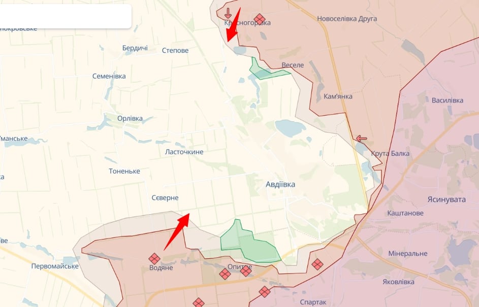 Эскалация в Авдеевке: армия Путина поперла на флангах, ситуация ухудшается - источники