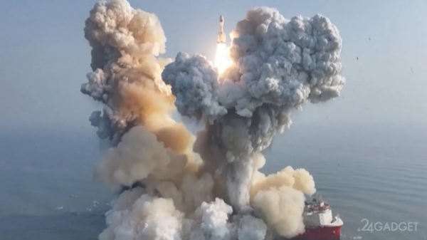 Китайская OrienSpace запустила в космос одну из мощнейших ракет на твёрдом топливе
