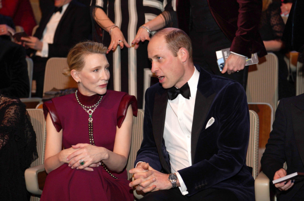 Принц Уильям появился на премии BAFTA — впервые за 10 лет без Кейт Миддлтон
