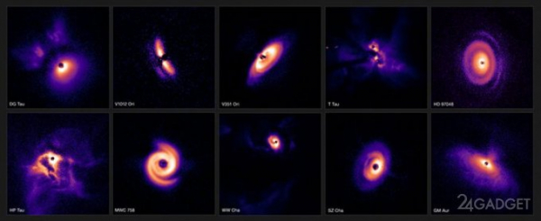 Астрономы обнаружили 86 звёзд с протопланетными дисками, что стало крупнейшим обзором в истории