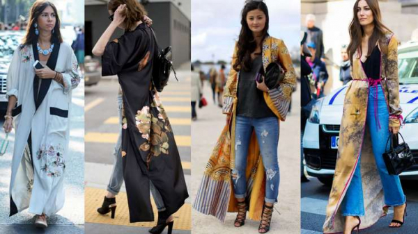 Кимоно: модная деталь образа — как выбрать, с чем сочетать