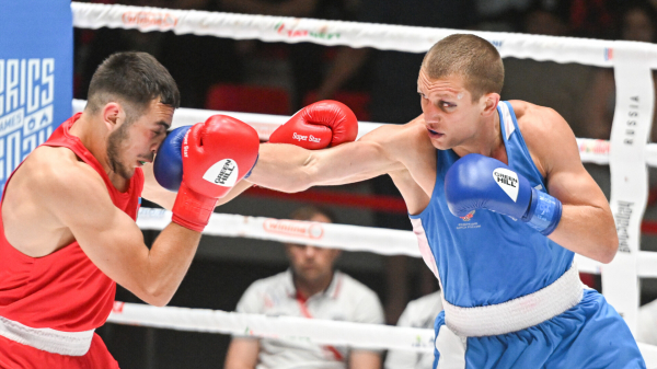 Российский боксер Щеблыкин завоевал золото Игр БРИКС в весовой категории до 86 кг