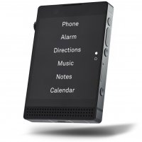 Представлен компактный смартфон с монохромным экраном (6 фото)