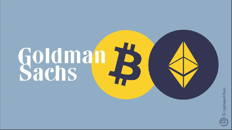 Goldman Sachs puts focus on crypto, reveals client note