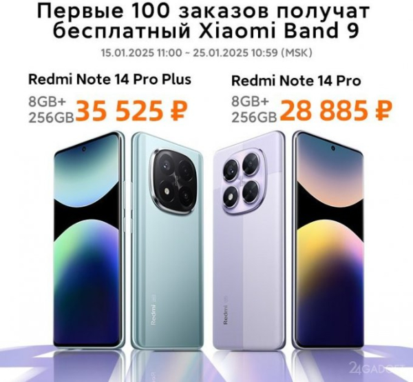 Представлена новая линейка смартфонов Redmi Note 14 Pro и 14 Pro+ (9 фото)