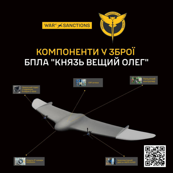 ГУР "разобрало" новый дрон РФ: чьи детали в "Князе Вещий Олег"