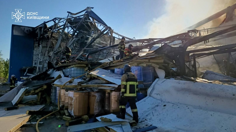 Горели 10 тысяч "квадратов", тушили вертолеты: ГСЧС показала последствия пожара в Киевской области