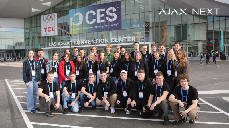 60 украинских студентов поедут на CES 2027: Ajax Systems проводит конкурсный отбор